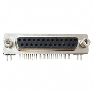 ขั้วต่อแบบ Sub D ตัวเมีย 25 พิน สำหรับแผงวงจรพิมพ์ 90 องศา - Product Image 2