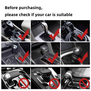 Wholesale New <b>Car</b> Gear Shift Hoodie Cover Handle Decoration Fits Manual Automatic Lever <b>Interior</b> - Product Image 3