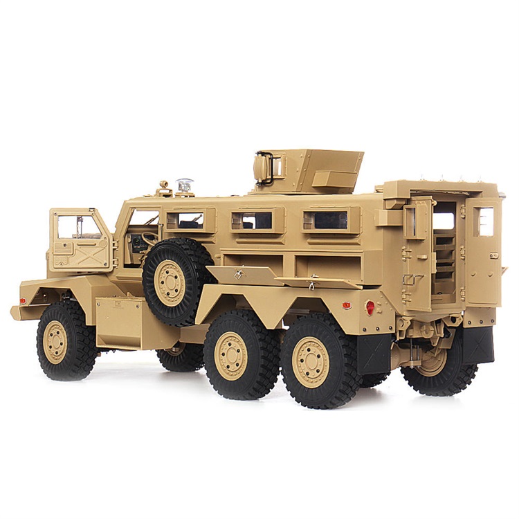 1:12 RC araba 6x6 amfibi araç Cougar olmadan pil şarj cihazı uzaktan kumandalı oyuncaklar HG P602 2.4G 16CH elektrikli plastik