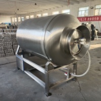 Máquina Mezcladora de Carne al Vacío Automática, Equipo de Marinado Industrial Eléctrico de Acero Inoxidable, Maquinaria para Encurtir Carne de Res y Pollo