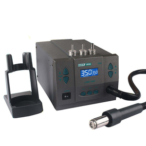 Station de Soudage à Air Chaud Quick 861X 1300W 3 Canaux avec Thermostat Intelligent pour Réparation de Puces Téléphoniques IC et Outil de Retravaillage SMD - Product Image 2