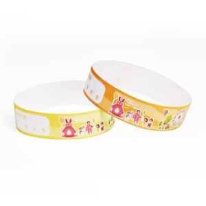 Pulseras de Papel con Logotipo Personalizado, Resistentes al Agua, con Brillo y Color, Fabricante de Pulseras Impresas Personalizadas al por Mayor para Promoción de Marca - Product Image 6