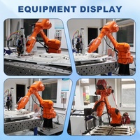 Découpeuse laser fibre industrielle 1500W 3000W, robot 6 axes, certifiée AI/BMP CE, refroidissement par eau, multifonctionnelle pour l'acier inoxydable