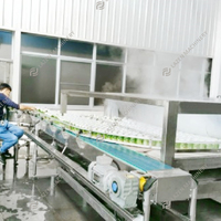 Volledige Kokoswaterverwerkingslijn Kokosmelkverwerking 100% Kokoswatervulmachine