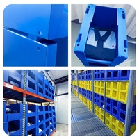 Boîte de rangement étanche en polypropylène ondulé (PP) Coroplast 4mm 600x400x300mm avec couvercle, disponible en gros, OEM, ODM