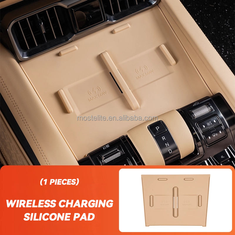 Wireless charging silicone pad