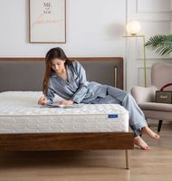 Matelas en mousse haute densité à ressorts de poche pour le sommeil, confortable, pas cher, 160x200