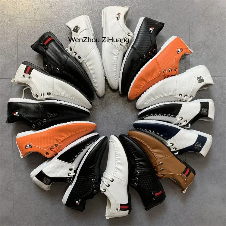 M8312 çin fabrika wenzhou ucuz kullanılan stok sneakers koşu rahat ayakkabılar erkekler için