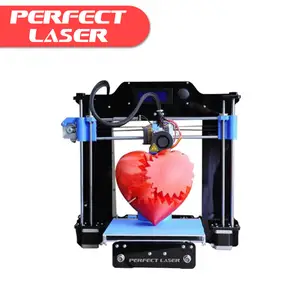 Laser Yang Sempurna 3D Mesin Campuran Warna 3D Logam 3D Printer Mesin Ganda Extruder FDM Aluminium Logo Kustom 3D Printer