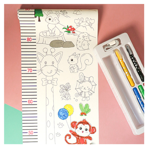 Autocollant de <span class=keywords><strong>mesure</strong></span> de hauteur amusant, amovible, disponible en plusieurs styles, idéal pour la décoration de chambre d'enfant et la <span class=keywords><strong>mesure</strong></span> de la croissance - Product Image 6