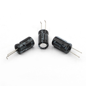 Aluminum Electrolytic Capacitor 220UF 25V Through Hole Molded Lead Cut POLAR PET Package - Product Image 2
