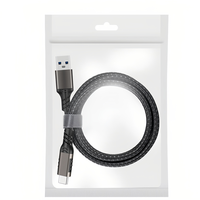 Câble USB3.2 Gen2 10Gbps Câble USB a vers C 3A 60W QC3.0 Charge rapide pour disque dur Samsung Cordon de tresse de données Android externe