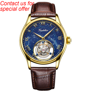 Aesop Luxury Men's Mechanical Watch High-End Flying Tourbillon Business Wristwatch Roman Numerals - Product Image 3