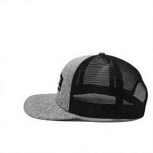 Casquette Trucker à 6 Panneaux Structurée et Respirante avec Dos en Maille, Patch Brodé Ajustable, Fabriquée au Vietnam, Idéale pour Tenue Décontractée et Services Professionnels - Product Image 2