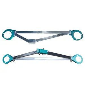 FIT POUR MITSUBISHI LANCER EVO 5 6 3 POINTS AVANT STRUT BAR