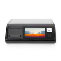 D3Mini 800x1280 Android 10.1Inch Mini POS Terminal with Barcode Scanner NFC 58mm Thermal Receipt Printing for Restaurants Hotel