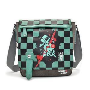 <span class=keywords><strong>Sac</strong></span> à bandoulière en toile imprimé avec lame en 3d, design de dessin animé, <span class=keywords><strong>Manga</strong></span>, Tanjirou, Nezuko Zenitsu, Giyuu - Product Image 2