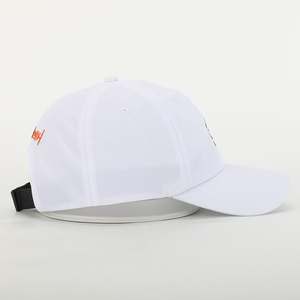 OEM Custom High Quality 6 Panel White Quick Dry Sports Baseball Cap,Embroidery Logo Golf <b>Dad</b> Hat - Product Image 2