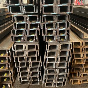 Perfil de Acero ASTM A36 UPN100 100x50x5mm, Viga de Acero en Forma de C, Soporte Industrial para Fabricación de Plataformas - Product Image 2