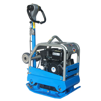 Compacteur à plaques d'asphalte lourd de 100 kg, autopropulsé, à moteur diesel, pour l'entretien des routes et la pavage des allées – Fourniture directe usine