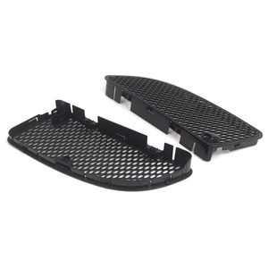 Mercedes-Benz SLK-Class W171 <b>Hood</b> Grille ABS Glossy Black Matte Black <b>Engine</b> Air Mesh Front Grille Replacement Part - Product Image 2