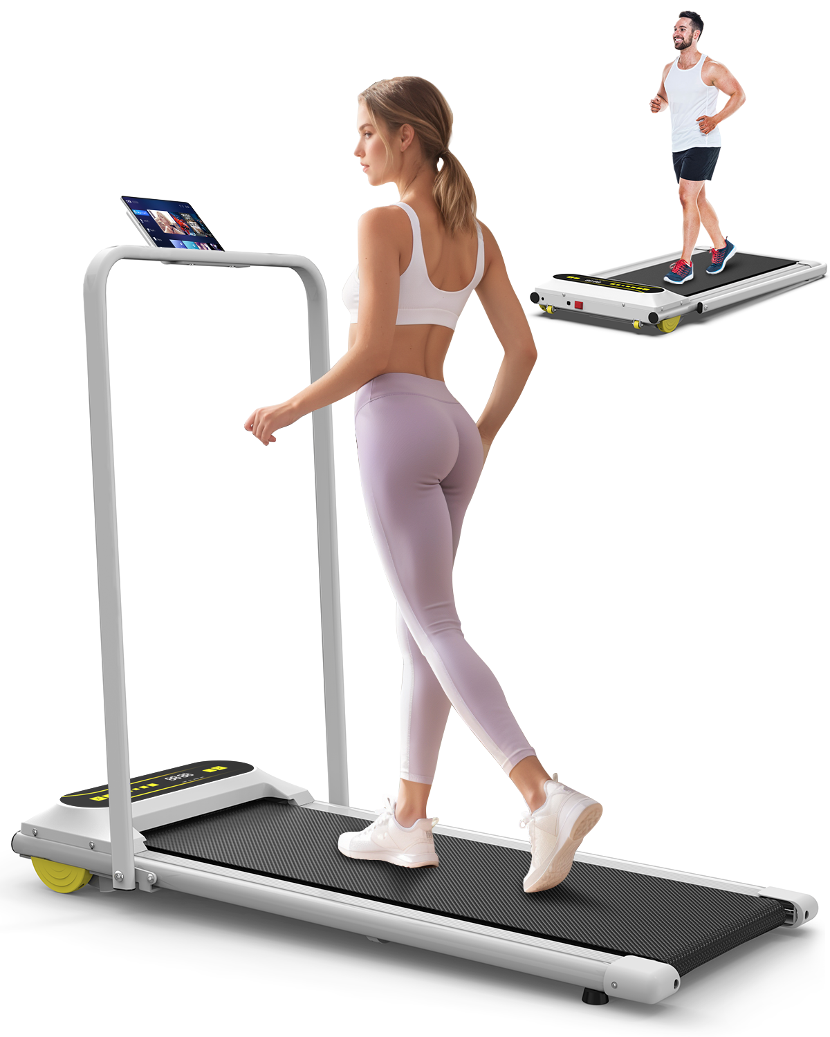 Best Selling Manual Treadmill Foldable Design for Home Use