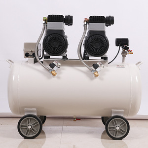 Compresseur d'air JUBA Hurricane 1200WX2, piston portable silencieux sans huile pour la peinture et le travail du bois - Product Image 3