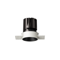 Spot encastré LED 12W COB sans cadre pour plafond, découpe 75mm, UGR19, anti-éblouissement, orientable LP-AJ8292-RTB-22-1