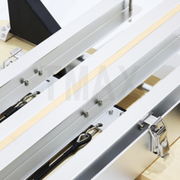 Plataforma de Pilates Tmax de Grado Comercial para Entrenamiento Cardiovascular y de Flexibilidad, Equipo de Pilates de Madera de Arce, Plataforma de Estiramiento