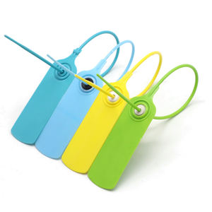 Sigillo in Plastica con Codice a Barre P402, Etichetta Logistica, Sigillo di Sicurezza Antimanomissione - Product Image 4