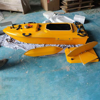 Coque de trimaran hydrographique personnalisée en PRV (polymère renforcé de fibres) légère, haute résistance, résistante à la corrosion, fabriquée par un fabricant OEM
