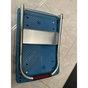 Nouvellement conçu 150kg capacité pliable multifonctionnel en <span class=keywords><strong>plastique</strong></span> à roulettes chariot solide emboîtable boîtes de rangement Bin Style solide boîte - Product Image 6