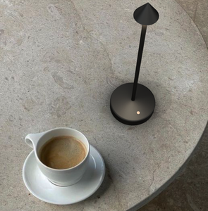 简约塔夫拉普餐厅无绳触摸zafferano pina pro发光二极管电池充电台灯 - Product Image 5