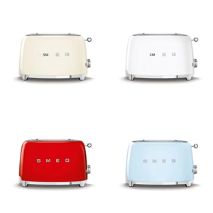เครื่องปิ้งขนมปังอัตโนมัติ <span class=keywords><strong>Smeg</strong></span> Retro มาตรฐานยุโรป ของแท้พร้อมส่ง สำหรับใช้ในบ้าน ใช้พลังงานไฟฟ้า - Product Image 2
