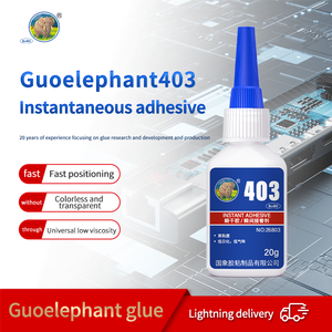 ZY38 Guoelephant 403 Colle instantanée 20g Collage rapide et haute résistance Excellente polyvalence - Product Image 2