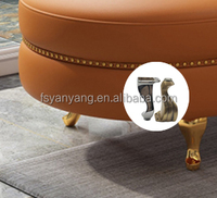 Pieds de chaise en alliage de zinc YANYANG, pieds de table de haute qualité de 90 mm, pieds de meubles modernes pour accessoires de canapé