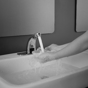 Robinet de lavabo à eau froide unique, entièrement automatique, avec capteur intelligent de jet d'eau, produit à trou unique pour salle de bain, vente en gros du fabricant - Product Image 2