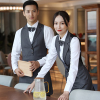 Uniforme de Serveur de Banquet Tendance et de Qualité Supérieure – Tenue de Serveur pour Restaurant, Hôtel, Bar, Club, Personnel de Restauration