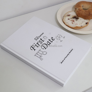 Impression papier personnalisée Tear-off Pages cachées Couples seau liste recette défi à gratter <span class=keywords><strong>livre</strong></span> de cuisine - Product Image 6