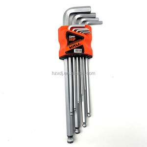 Bộ dụng cụ cờ lê 9 món XDJ bằng thép công nghiệp, độ cứng cao, đầu lục giác, đầu <span class=keywords><strong>Torx</strong></span>, đầu <span class=keywords><strong>Allen</strong></span> - Product Image 1