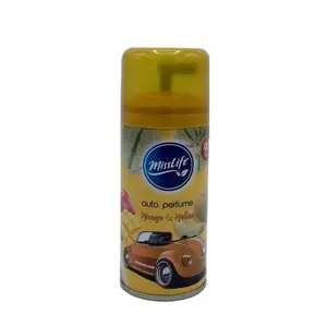 长效汽车香水喷雾空气清新剂150毫升芒果和甜瓜自有品牌土耳其制造