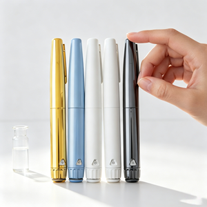 Refillable Injection <b>Pen</b> for Skin Care Beauty Use Durable Plastic Body Portable Handheld Manual Liquid Dosing Applicator <b>Pen</b> - Product Image 6