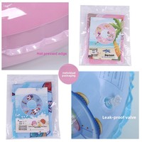 Bouée de natation gonflable pour enfants et adultes, en PVC écologique, matériau épaissi, forte flottabilité, grande taille, sous les bras