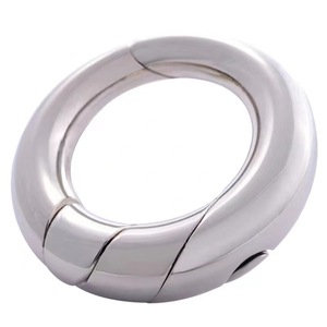 Intelligence Unbuckle Puzzle Lu Ban <span class=keywords><strong>Kong</strong></span> <span class=keywords><strong>Ming</strong></span> alliage fer à cheval neuf anneaux consécutifs cerveau brûlant enfants cadeau jouet - Product Image 4