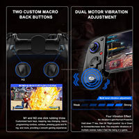 JSGAMING - Joysticks Extensibles para Teléfono BSP-D11/D11S, Controlador de Juegos Extensible, Gamepad con Giroscopio de 6 Ejes y Vibración para Android