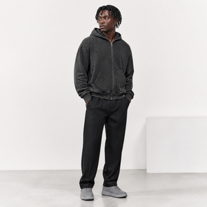 Ventes en gros de sweats à capuche surdimensionnés de haute qualité, 500 g/m², 100 % coton, poids lourd, logo personnalisé imprimé, broderie, sweat à capuche pour homme - Product Image 1