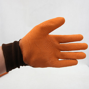 Gants de travail Lu Zheng en matériau PU, texture intégrale, antidérapants, résistants à l'usure, pour la construction, la logistique, le transport express - Product Image 3