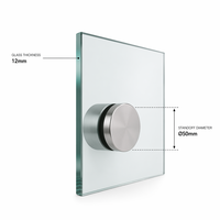 Système de balustrade en verre sans cadre LuxuryGuard, verre trempé de 12 mm, garde-corps pour balcon et terrasse, vente en gros B2B