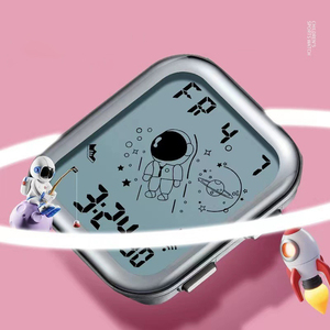 <span class=keywords><strong>Montre</strong></span> de sport de loisirs pour enfants, <span class=keywords><strong>montre</strong></span> numérique à affichage LED, <span class=keywords><strong>montre</strong></span> électronique pour étudiants, astronaute - Product Image 4