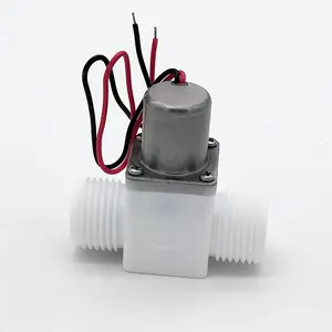 2 yollu enerji tasarrufu plastik 1/2 inç solenoid vanalar 4,5v Bistable mandallı solenoid valf